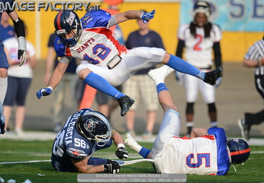 2015-05-30 Seamen Milano-Giants Bolzano (7-6)